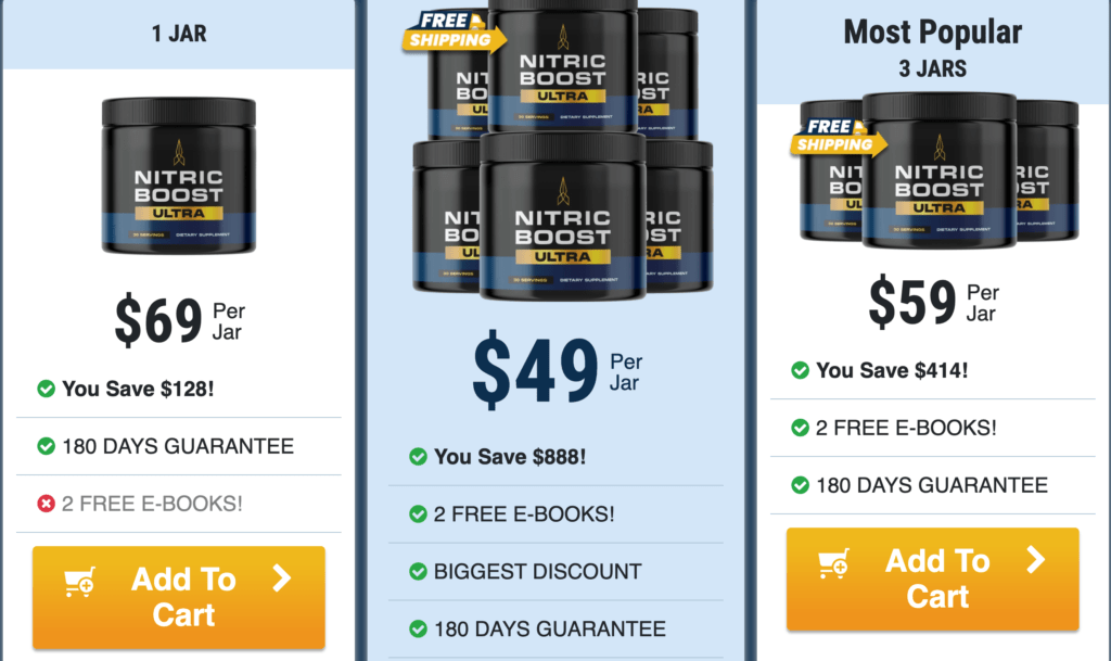 Price & Value for Money getnitricboost2 5