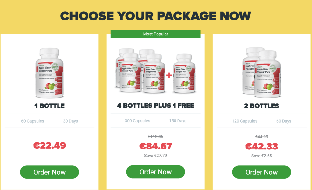 price Apple Cider Vinegar